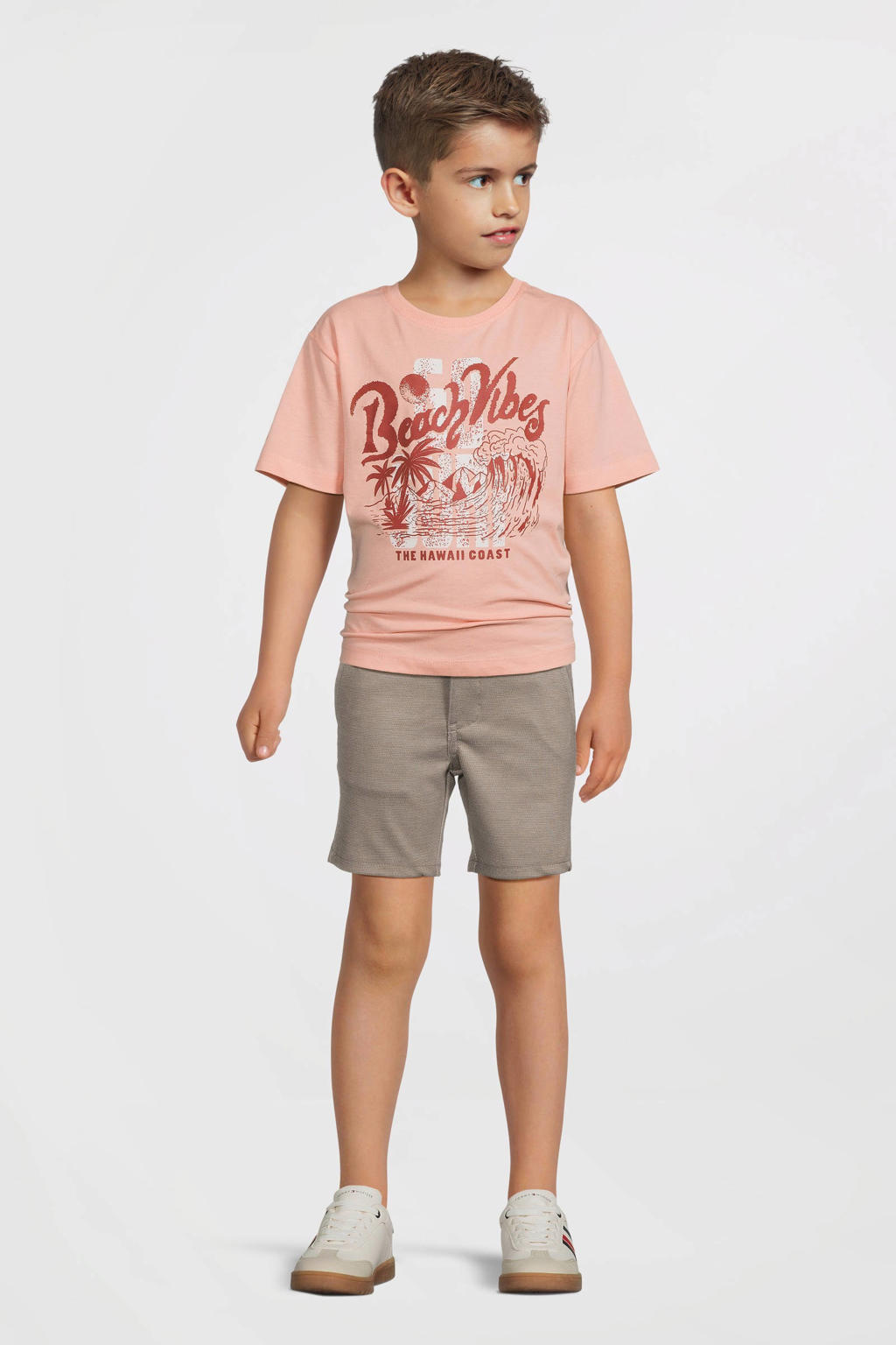 NAME IT KIDS T-shirt lichtroze
