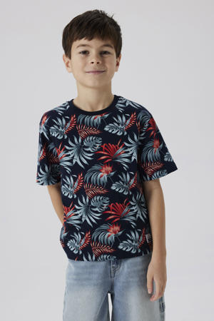 T-shirt donkerblauw