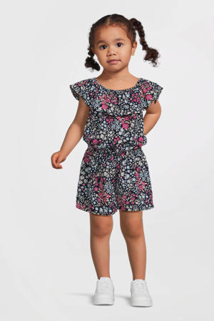 playsuit roze/donkerblauw