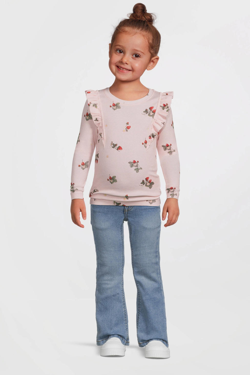NAME IT MINI longsleeve lichtroze