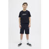 JACK & JONES JUNIOR sweatshort donkerblauw