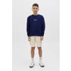 JACK & JONES JUNIOR sweatshort ecru