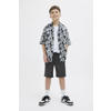 JACK & JONES JUNIOR denim short black denim