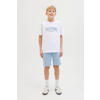 JACK & JONES JUNIOR sweatshort lichtblauw