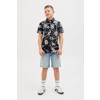 JACK & JONES JUNIOR denim short light blue denim