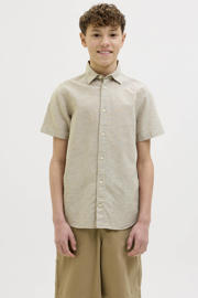 thumbnail: JACK & JONES JUNIOR overhemd beige