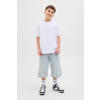 JACK & JONES JUNIOR denim short light blue denim