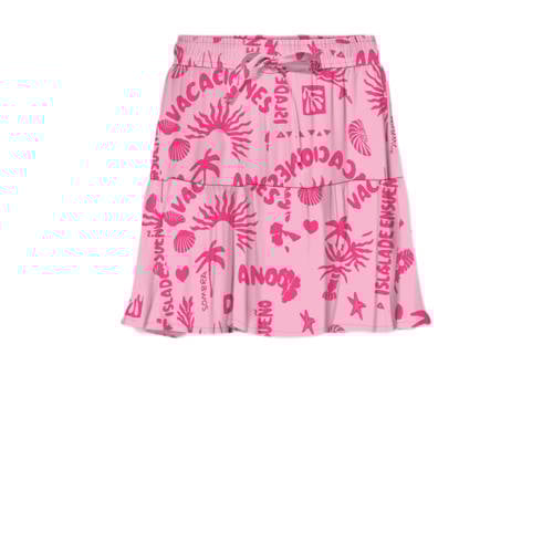 KIDS ONLY GIRL skort roze Rok Meisjes Viscose All over print