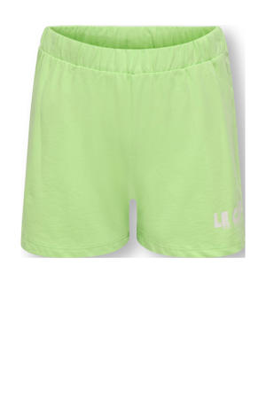 regular sweatshort felgroen