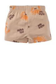 thumbnail: Z8 mini sweatshort Lazaro zand/oranje