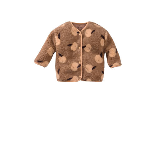 Z8 mini teddyjas Sass bruin/ecru All over print