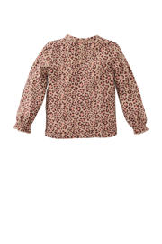 thumbnail: Z8 mini longsleeve Delfina met panterprint zand/roze