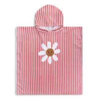 thumbnail: Swim Essentials strandponcho Daisy Flowers (hydrofiel) (65×65 cm)
