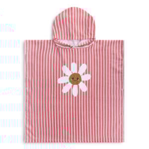 strandponcho Daisy Flowers (hydrofiel) (65×65 cm)