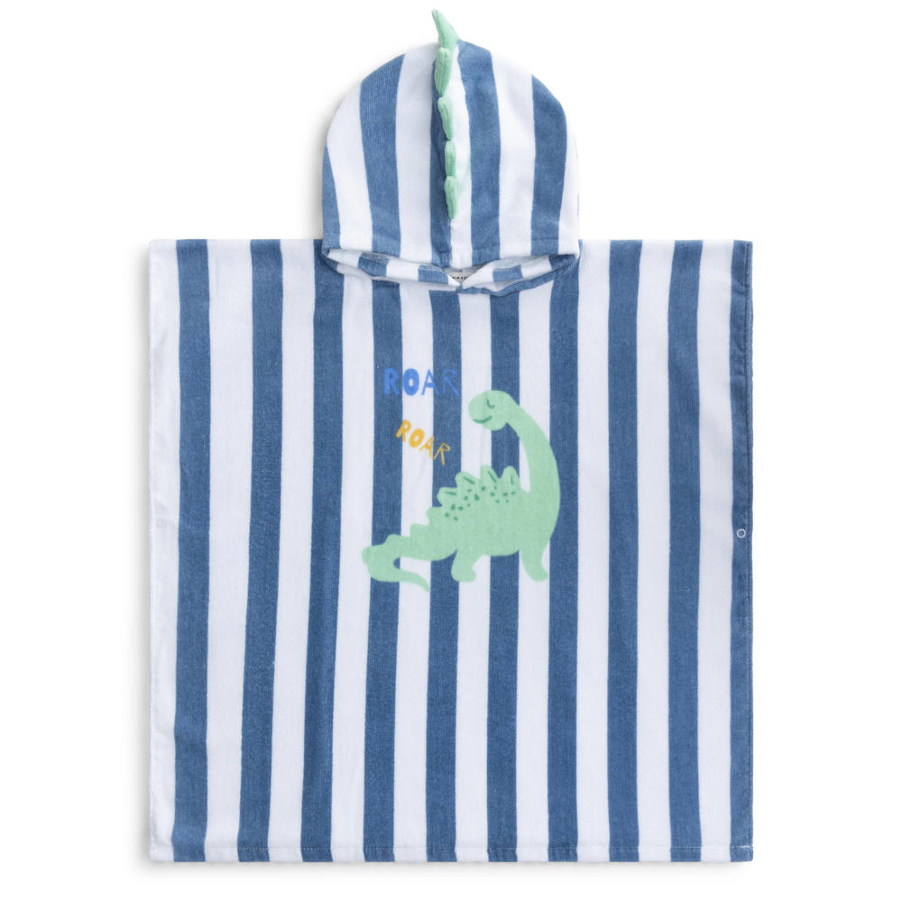 Swim Essentials strandponcho Dinosaur Striped (hydrofiel) (65x65 cm)
