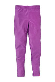 thumbnail: Paarse meisjes Z8 kids legging Giselle van polyester met slim fit, regular waist, elastische tailleband en effen