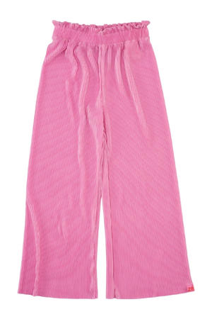 plissé palazzobroek Olive roze