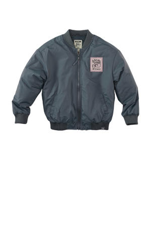 bomberjack Santo met backprint groen