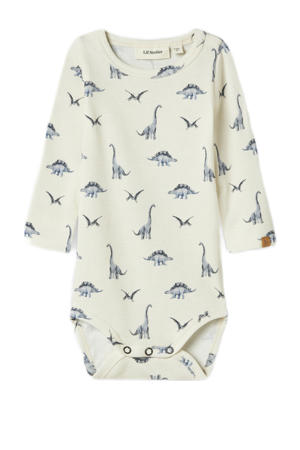 romper offwhite/blauw