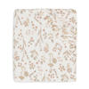 Jollein jersey hoeslaken kinderbed Bloomy beige