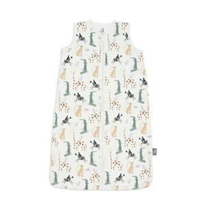 jersey slaapzak Jungle Jambo offwhite/blauw/beige