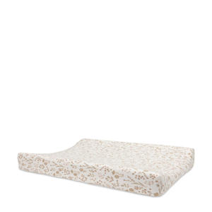 jersey aankleedkussenhoes Bloomy offwhite/beige