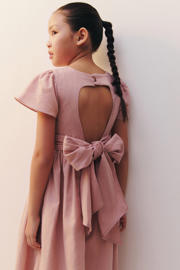 thumbnail: Mango Kids maxi jurk roze