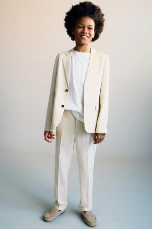 regular pantalon beige