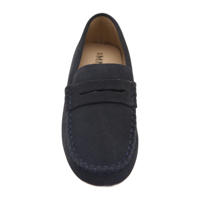 thumbnail: Mango Kids   suède mocassins donkerblauw