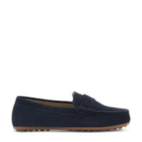 thumbnail: Donkerblauwe jongens Mango Kids suède mocassins van 100% rundleer. voering: 100% katoen.inlegzooltje: 100% katoen. zool: 100% thermoplastisc. zool vast met effen