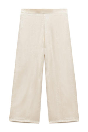 straight casual broek beige