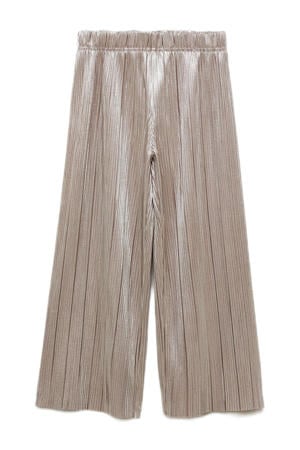 casual broek zilver