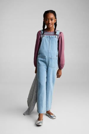 tuinbroek light blue denim