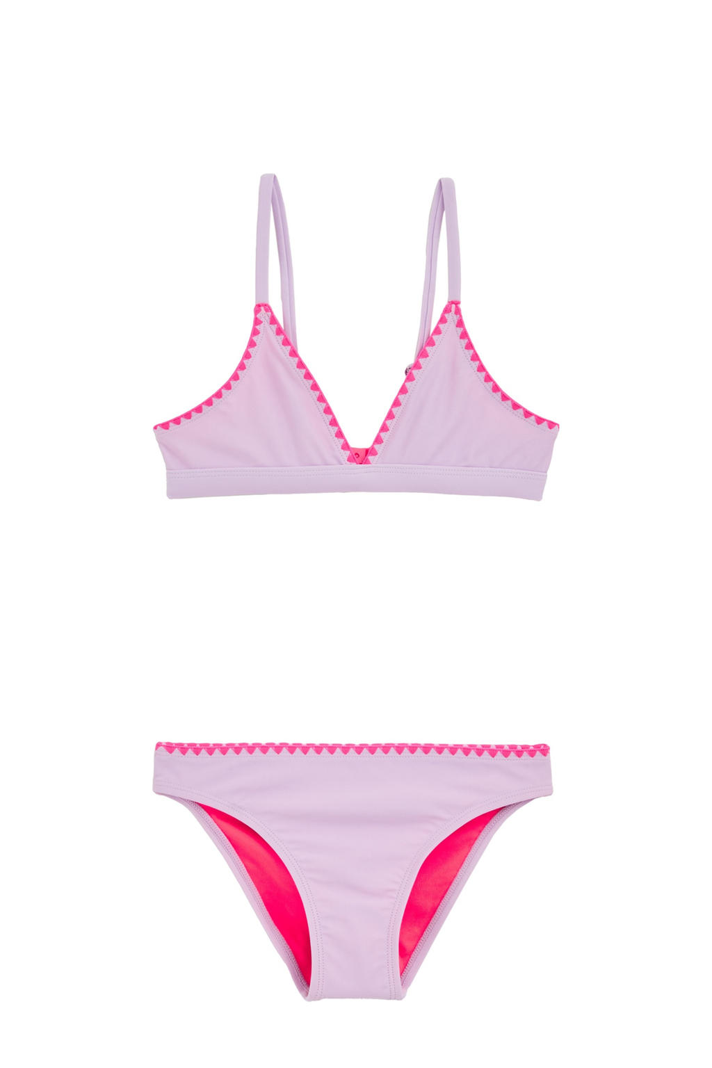 WE Fashion triangelbikini lichtroze/roze