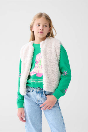 gilet ecru
