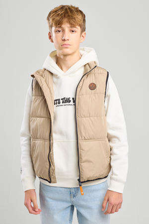 bodywarmer beige
