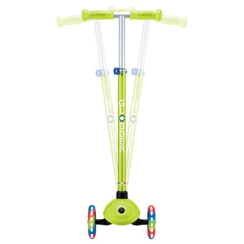 Globber step Primo Plus Lights Lime Green Groen | Step van Globber