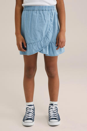 spijkerrok light blue denim