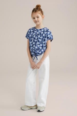 T-shirt donkerblauw