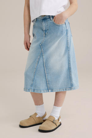 spijkerrok light blue denim