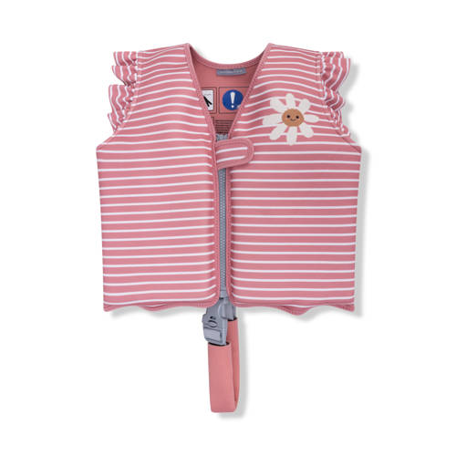Swim Essentials Zwemvest Gestreept 3-6 jaar Roze | Zwemvest van Swim Essentials afbeelding