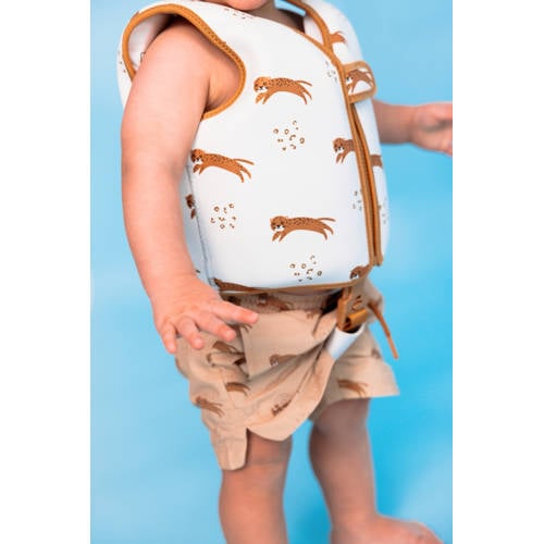 Swim Essentials Zwemvest Luipaard 1-2 jaar Beige | Zwemvest van Swim Essentials afbeelding