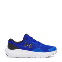 thumbnail: Blauwe jongens en meisjes Under Armour Surge 4 fitness schoenen van mesh-pu/voering: mesh/voetbed: eva met veters