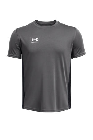voetbalshirt grijs/zwart