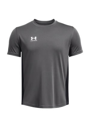 voetbalshirt grijs/zwart