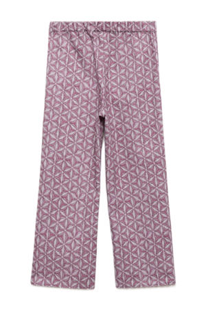 straight casual broek roze
