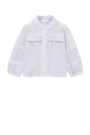 blouse lichtblauw