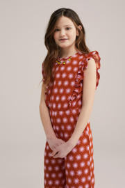 thumbnail: WE Fashion jumpsuit roodbruin