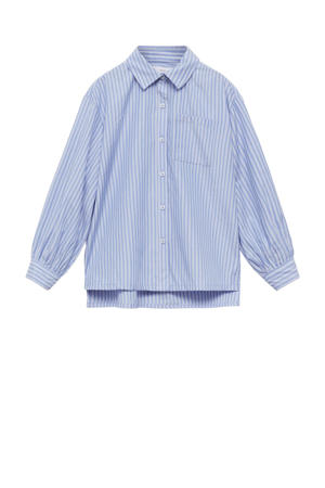 blouse blauw