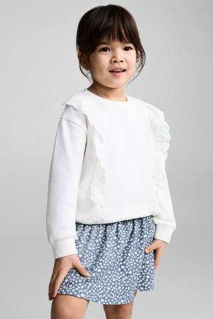 korte rok blauw